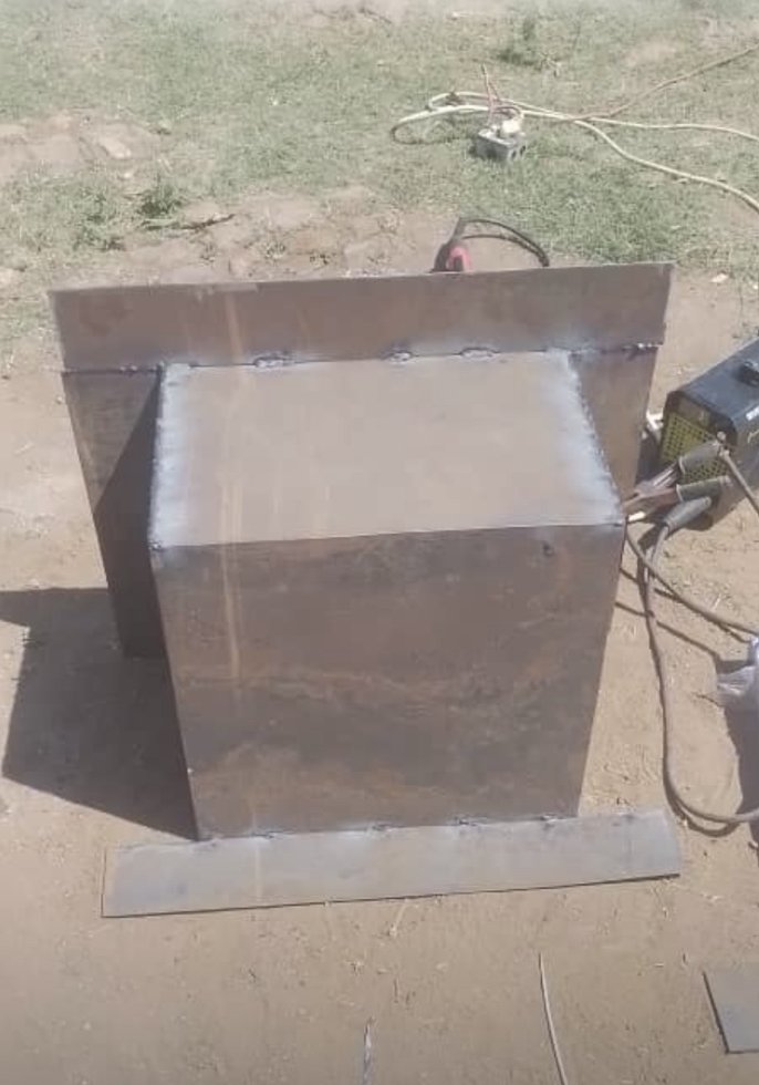 Second cooker: welding the chamber panels